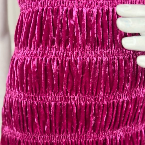 En Saison Pink Sequin Sheath Mini Dress Size Medium C1 - Picture 9 of 16